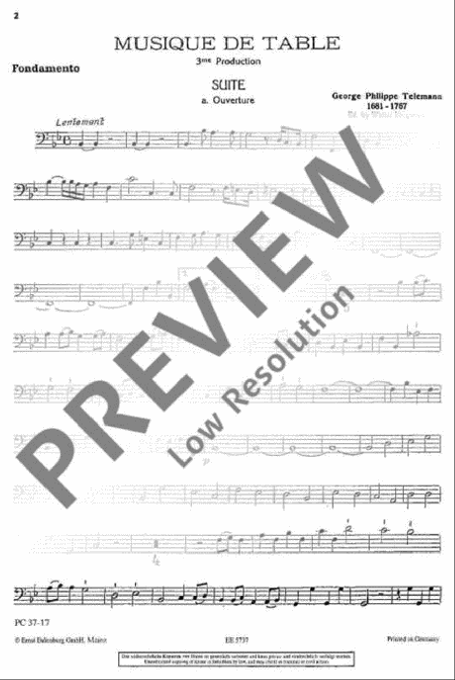 Musique de table Double Bass scores gallery preview page 2