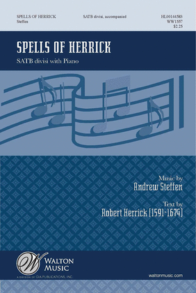 Book cover for Spells of Herrick