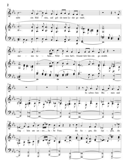 SCHUMANN: Im Rhein, im heiligen Strome, Op. 48 no. 6 (transposed to C minor)