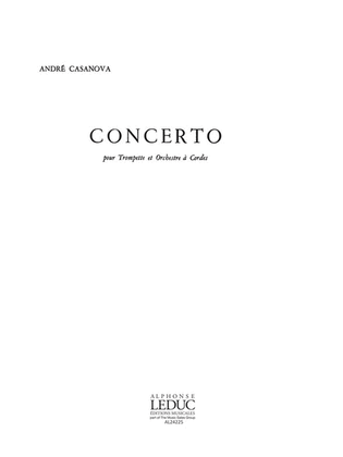 Book cover for Concerto (trumpet & Piano)