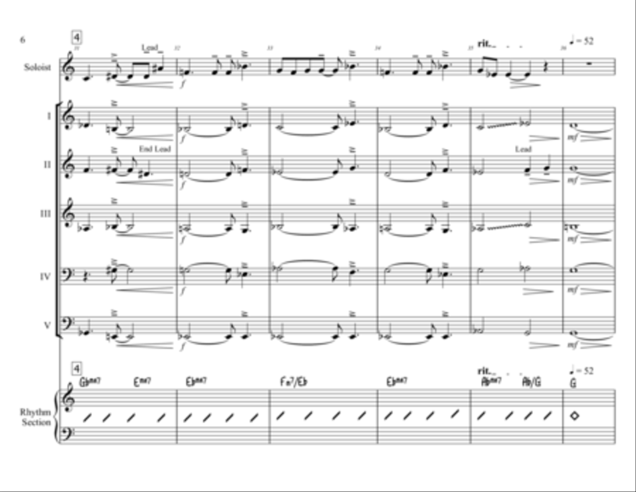 Appalachian Awakening Jazz Ensemble scores gallery preview page 6