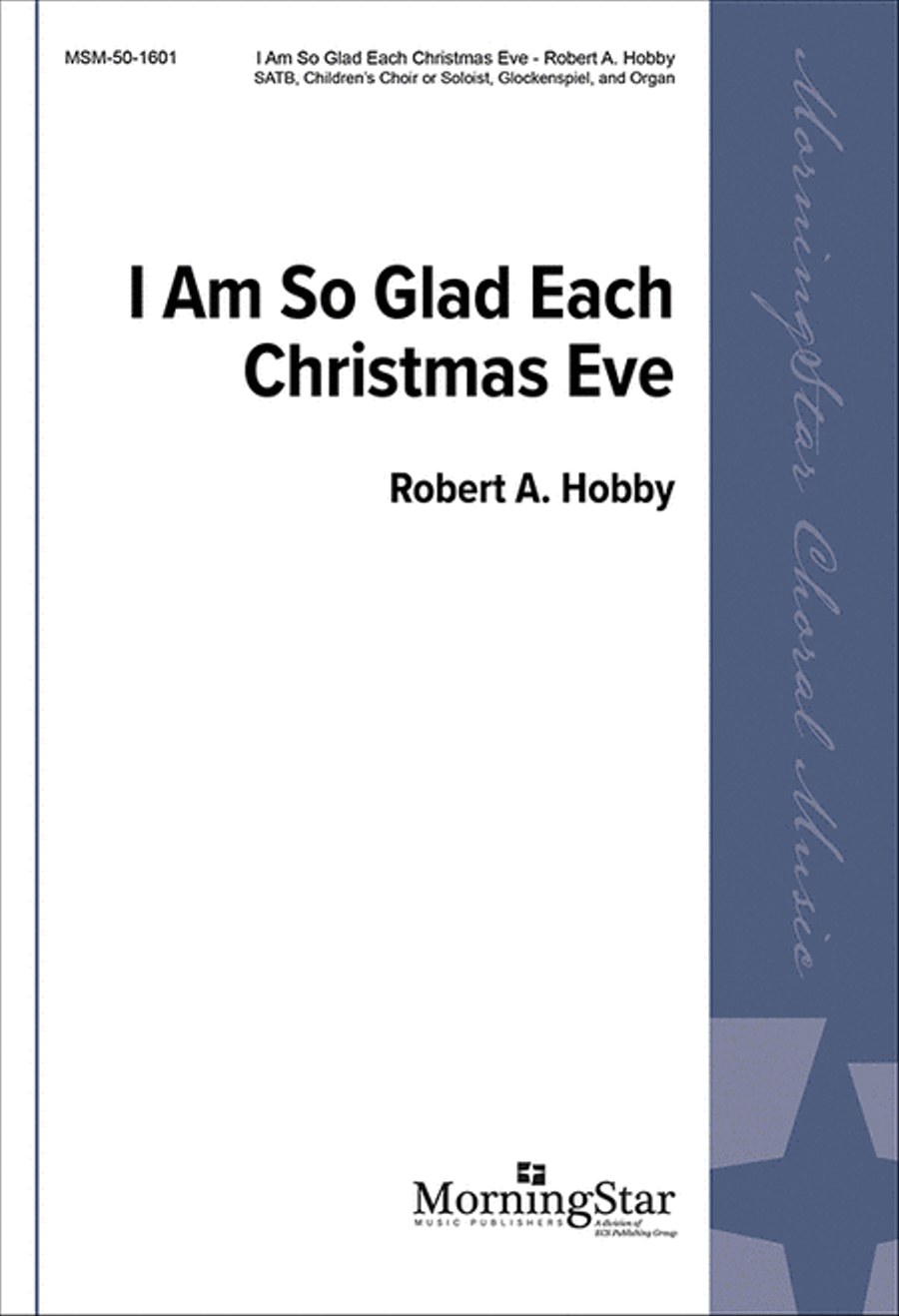 I Am So Glad Each Christmas Eve 4-Part scores gallery preview page 1