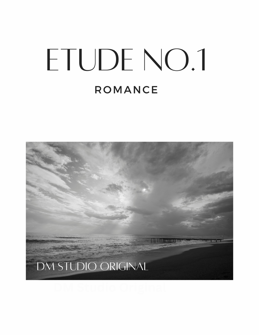 Etude No. 1 Romance Etude No. 1 Romance Piano Method scores gallery preview page 1
