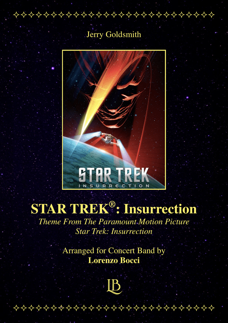 Star Trek(R) Insurrection Concert Band scores gallery preview page 1