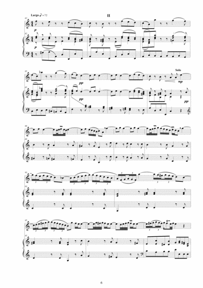 Vivaldi - Oboe Concerto in C major RV 451 for Oboe and Piano image number null