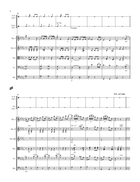 Olga-Polka, Op. 196 (arr. for string orchestra): Score and Parts image number null