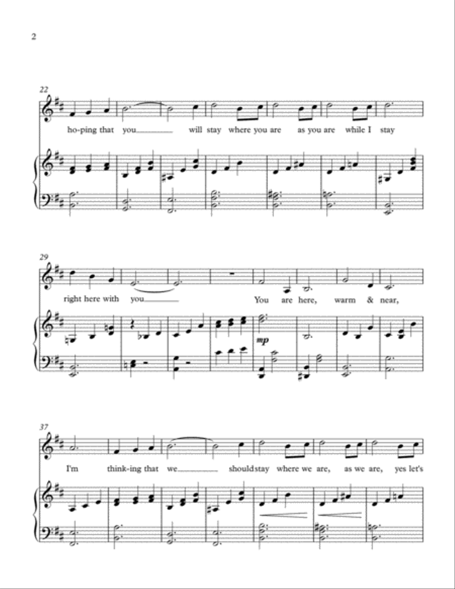You Are Here Soprano Voice scores gallery preview page 2