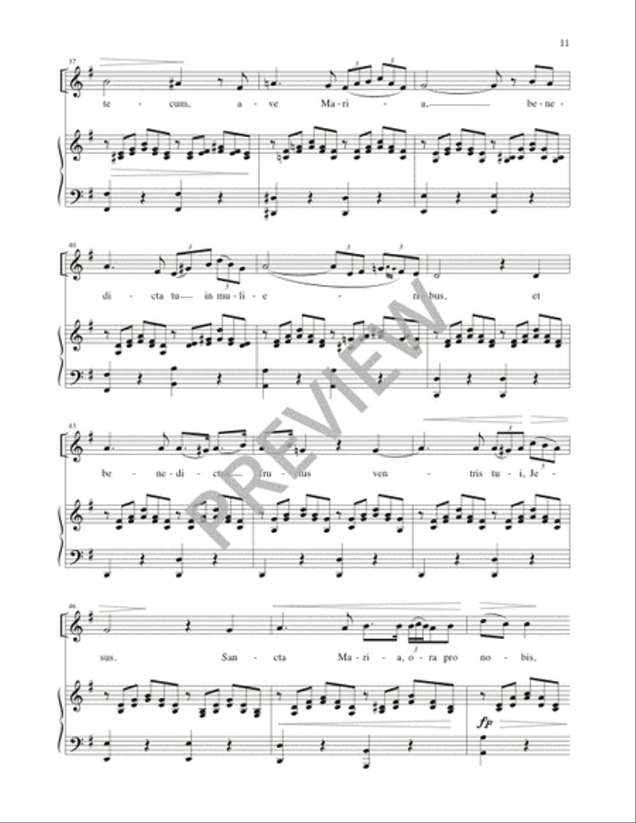 Blest Are Those Who Love You - Volume 2, Solos and Duets Sacred scores gallery preview page 13