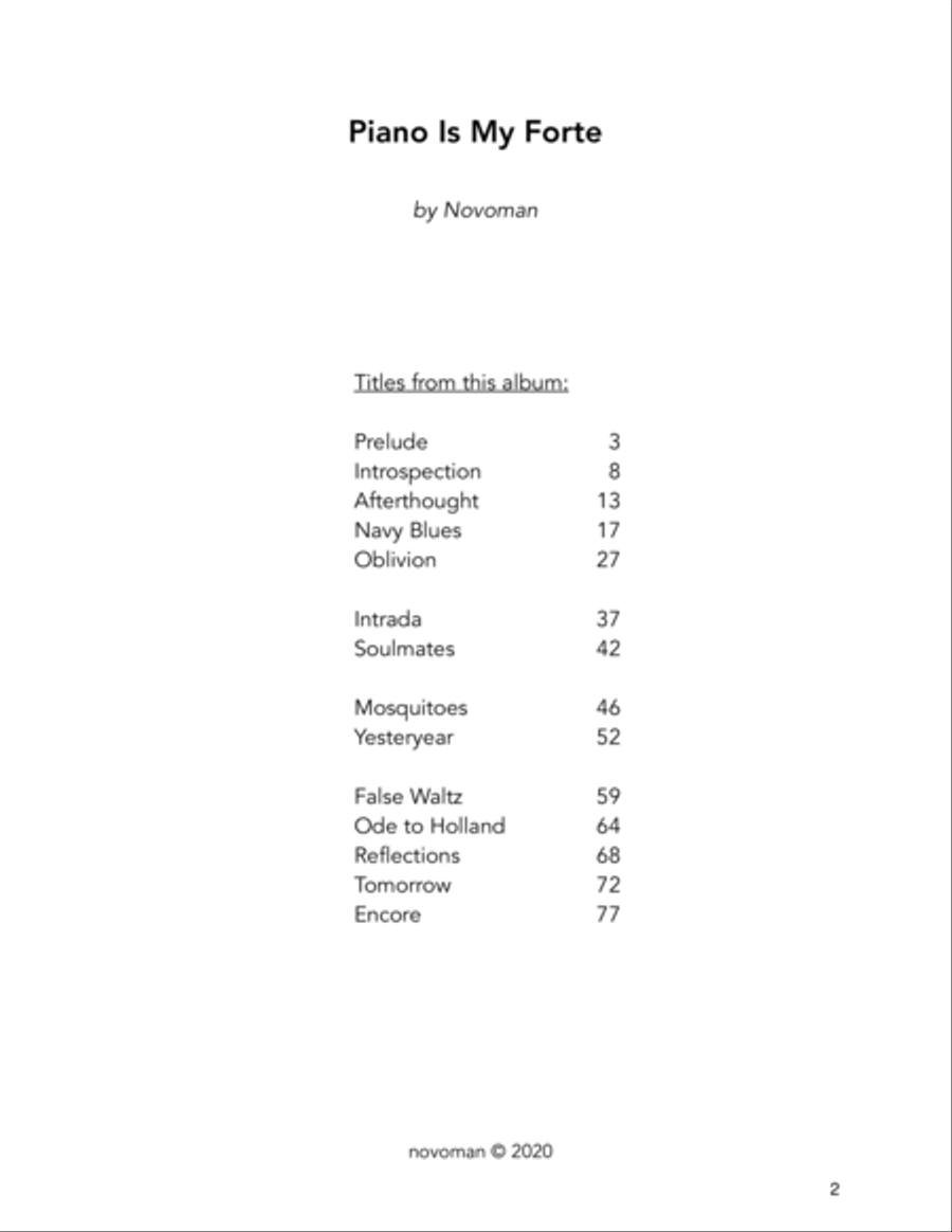 Piano Is My Forte - bundle (14 titles) Piano Solo scores gallery preview page 2