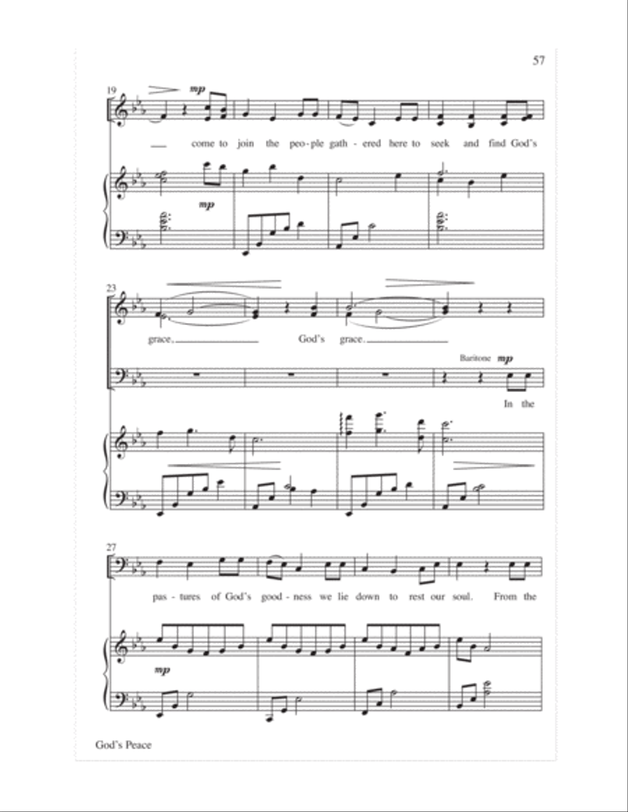 Easy Anthems, Vol. 3 3-Part scores gallery preview page 60