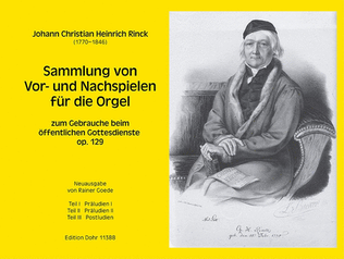 Sammlung von Vor- und Nachspielen cplt. op.129 Sammelband
