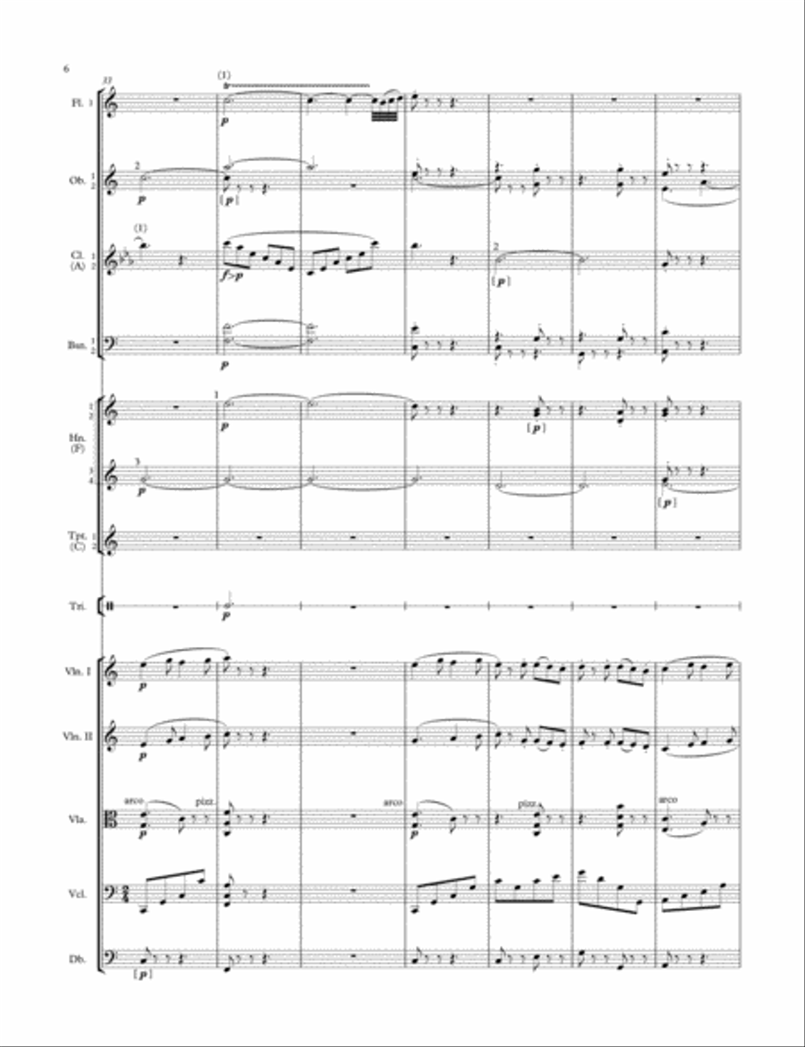 Bucolic Suite Full Orchestra scores gallery preview page 7
