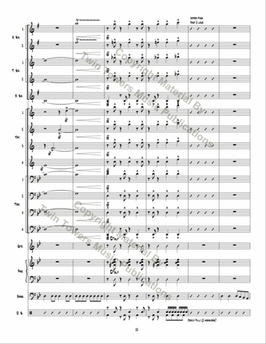 Espionage 2.0 Espionage 2.0 Jazz Ensemble scores gallery preview page 11
