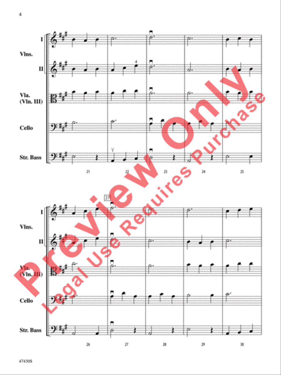 Sky Suite Sky Suite String Orchestra scores gallery preview page 5