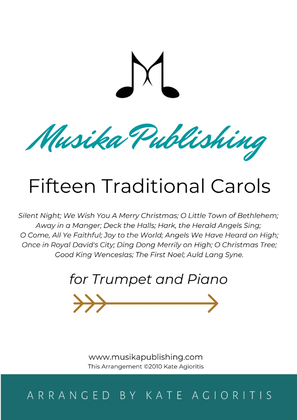 Fifteen Traditional Carols for Trumpet and Piano