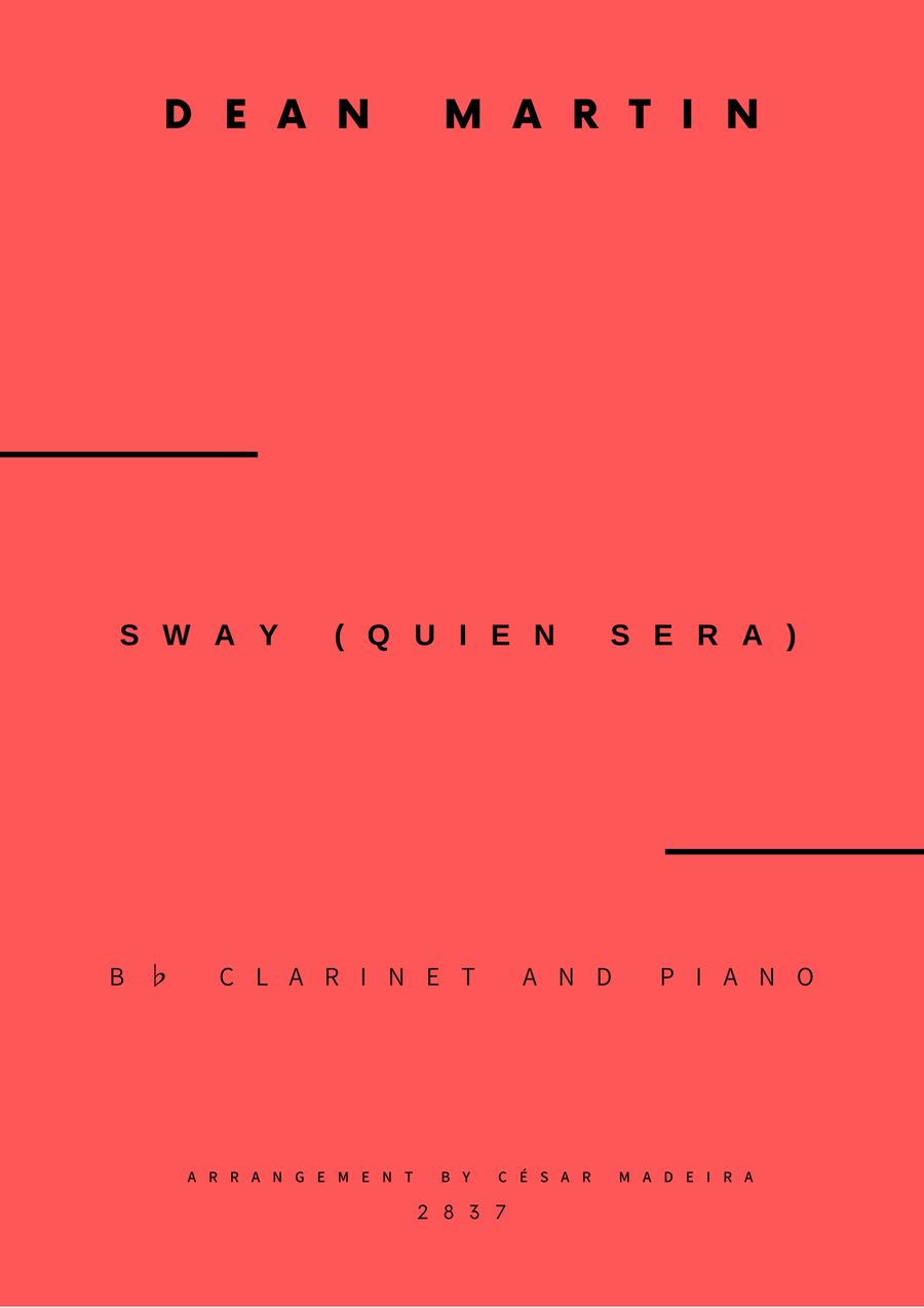 Sway (quien Sera) Sway (quien Sera) B-Flat Clarinet scores gallery preview page 1