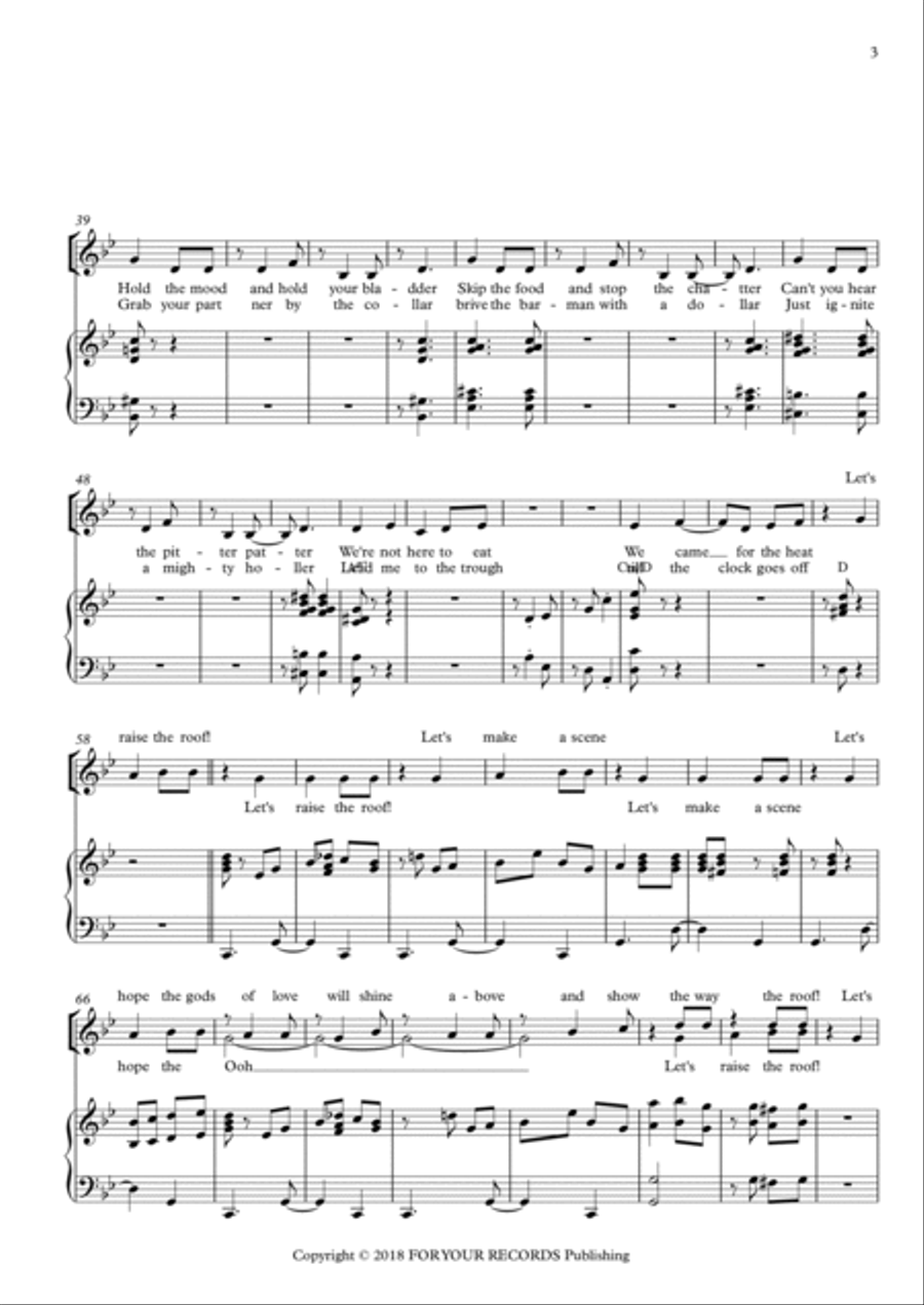 Raise The Roof SSA scores gallery preview page 3