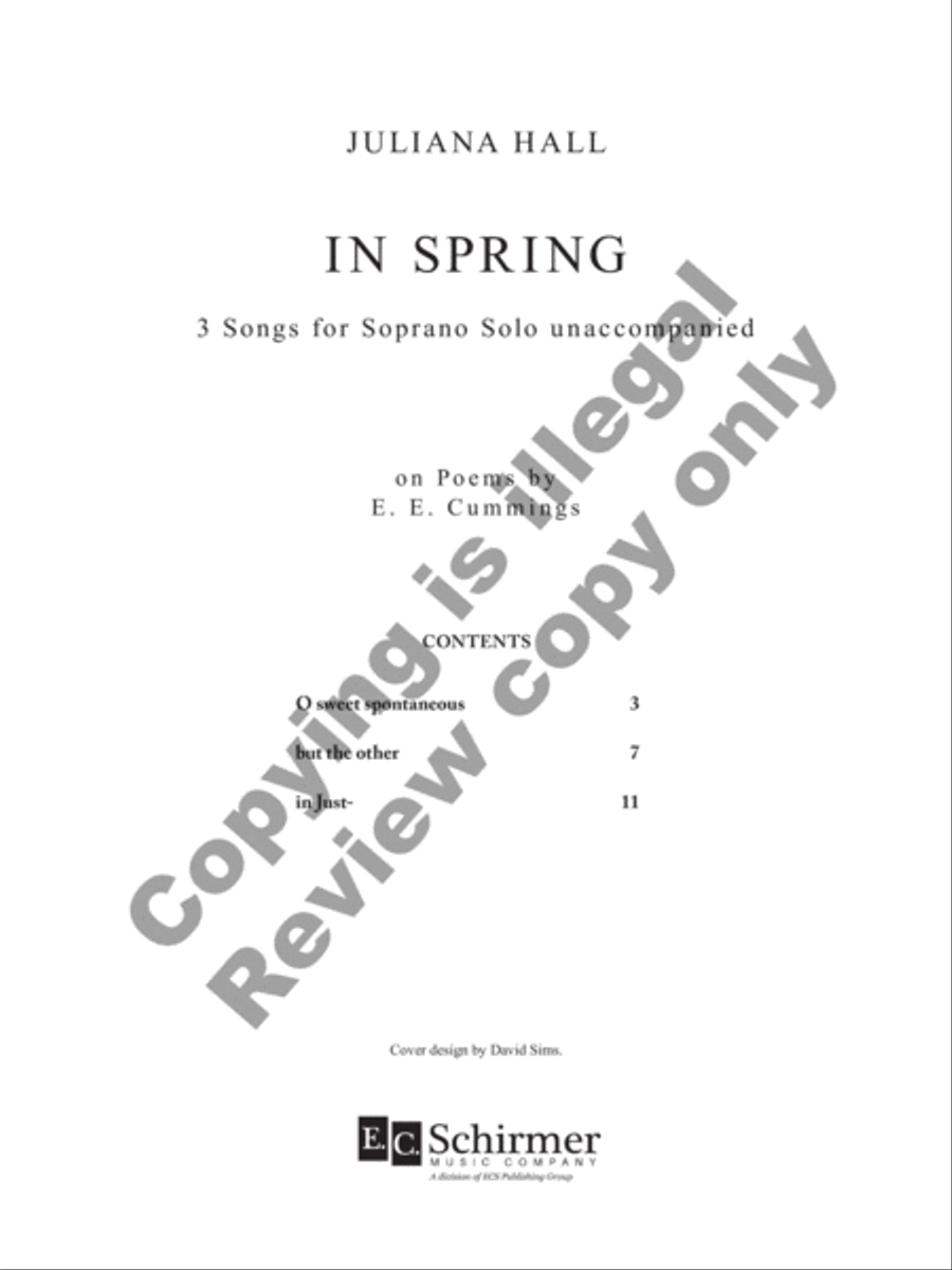In Spring A Cappella scores gallery preview page 3
