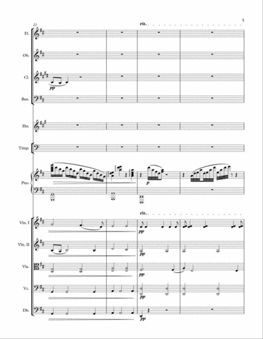 Hachiko (1923-1935) Score and Parts Chamber Orchestra scores gallery preview page 5