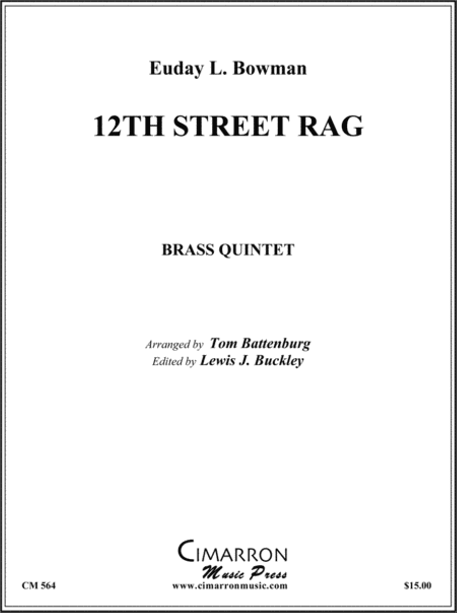 12th Street Rag Brass Quintet scores gallery preview page 1