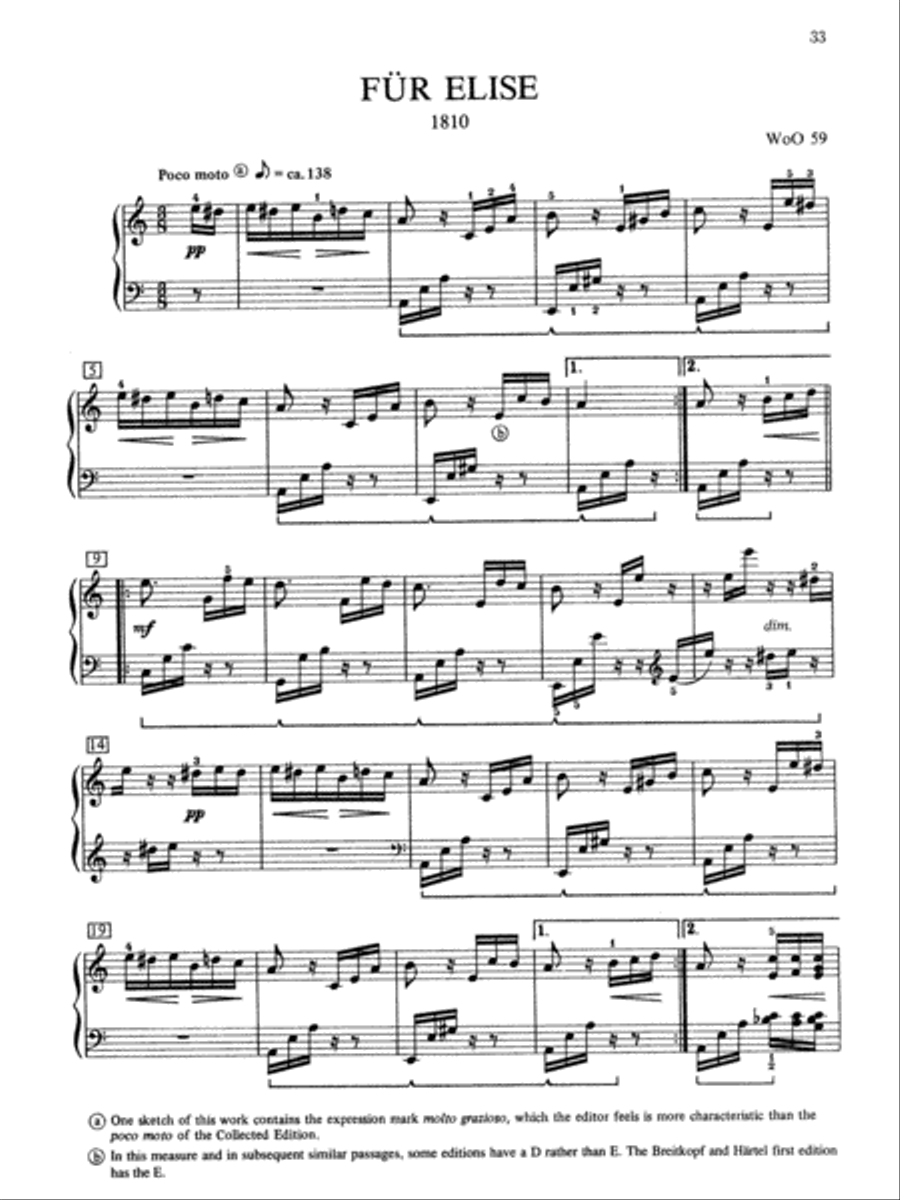 At the Piano with Beethoven Piano Solo scores gallery preview page 17
