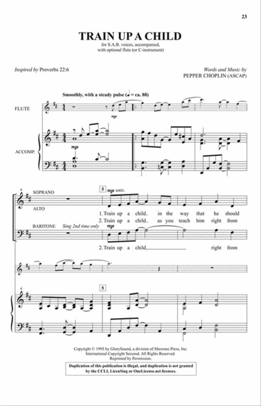 Acoustic Praise (Songs for the Growing Choir) Choir scores gallery preview page 4