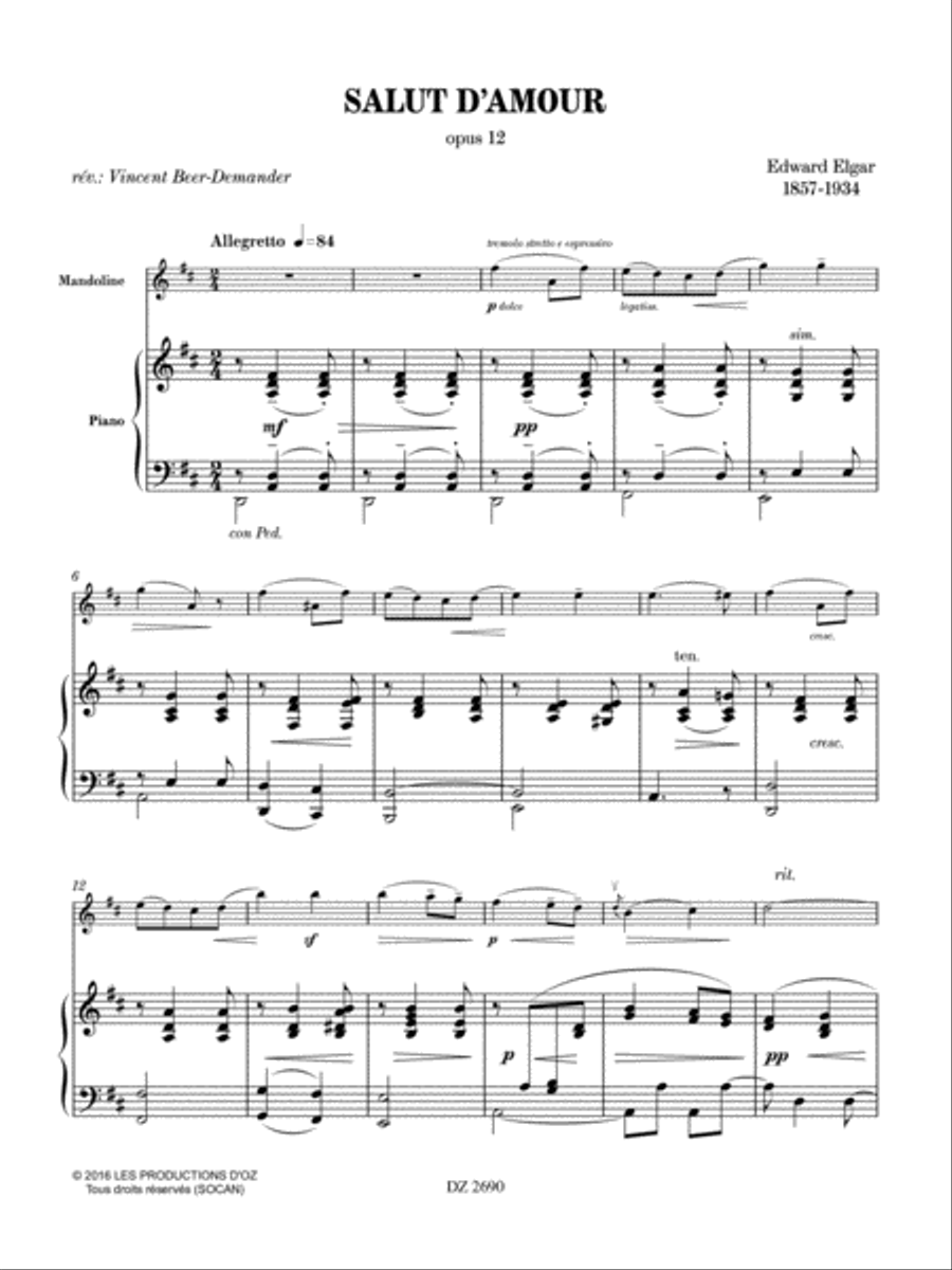Salut d’amour Piano Accompaniment scores gallery preview page 3