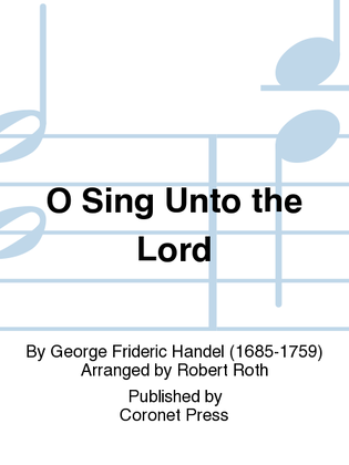 Book cover for O Sing Unto the Lord