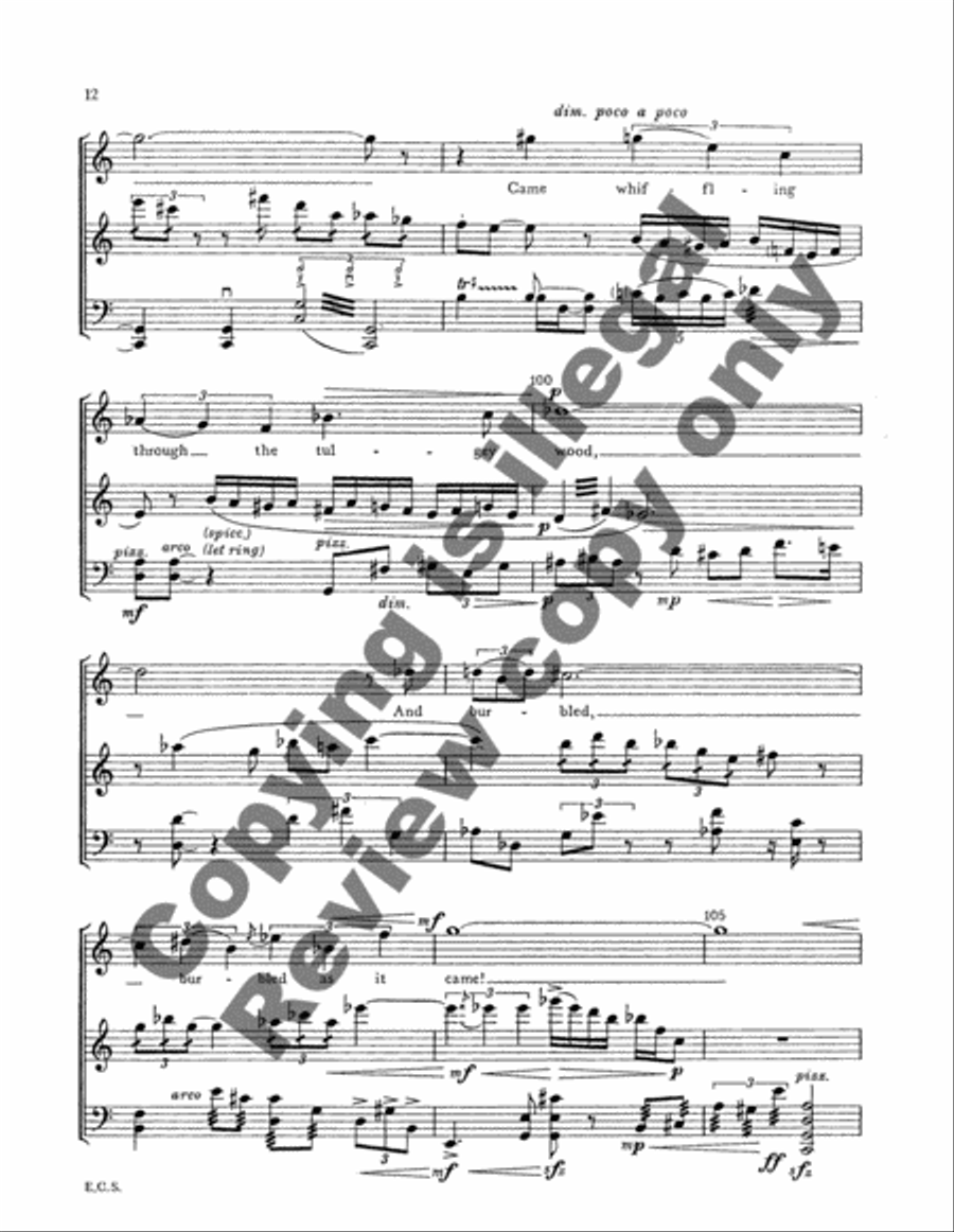 Jabberwocky Flute scores gallery preview page 8