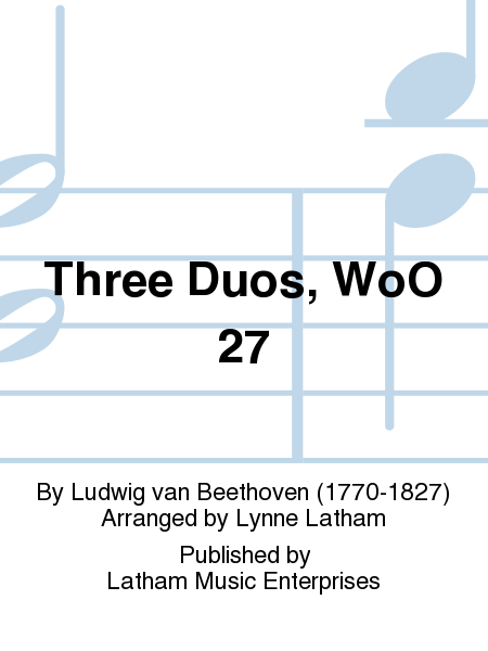 Three Duos, WoO 27 image number null