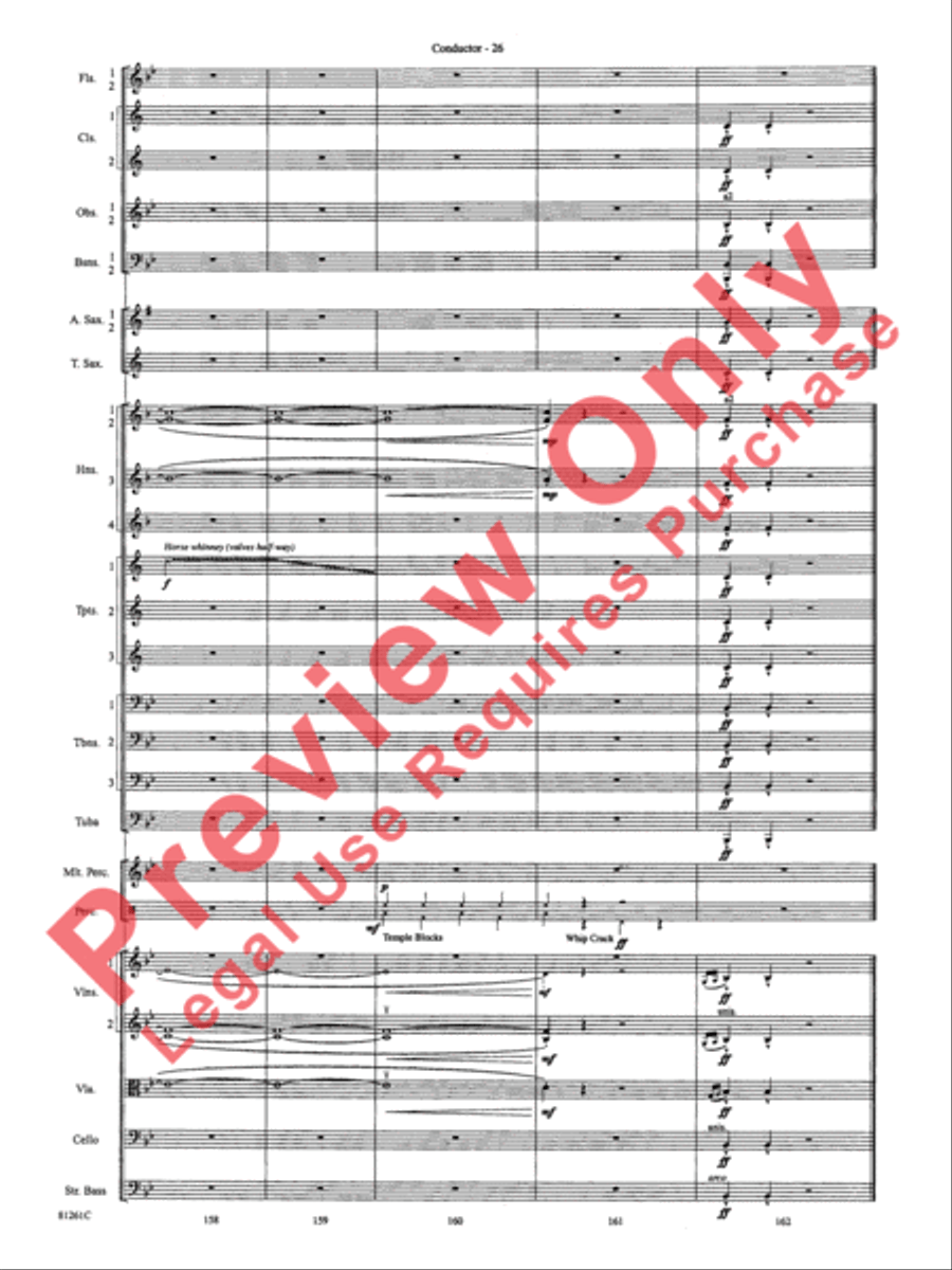 Sleigh Ride Full Orchestra scores gallery preview page 29