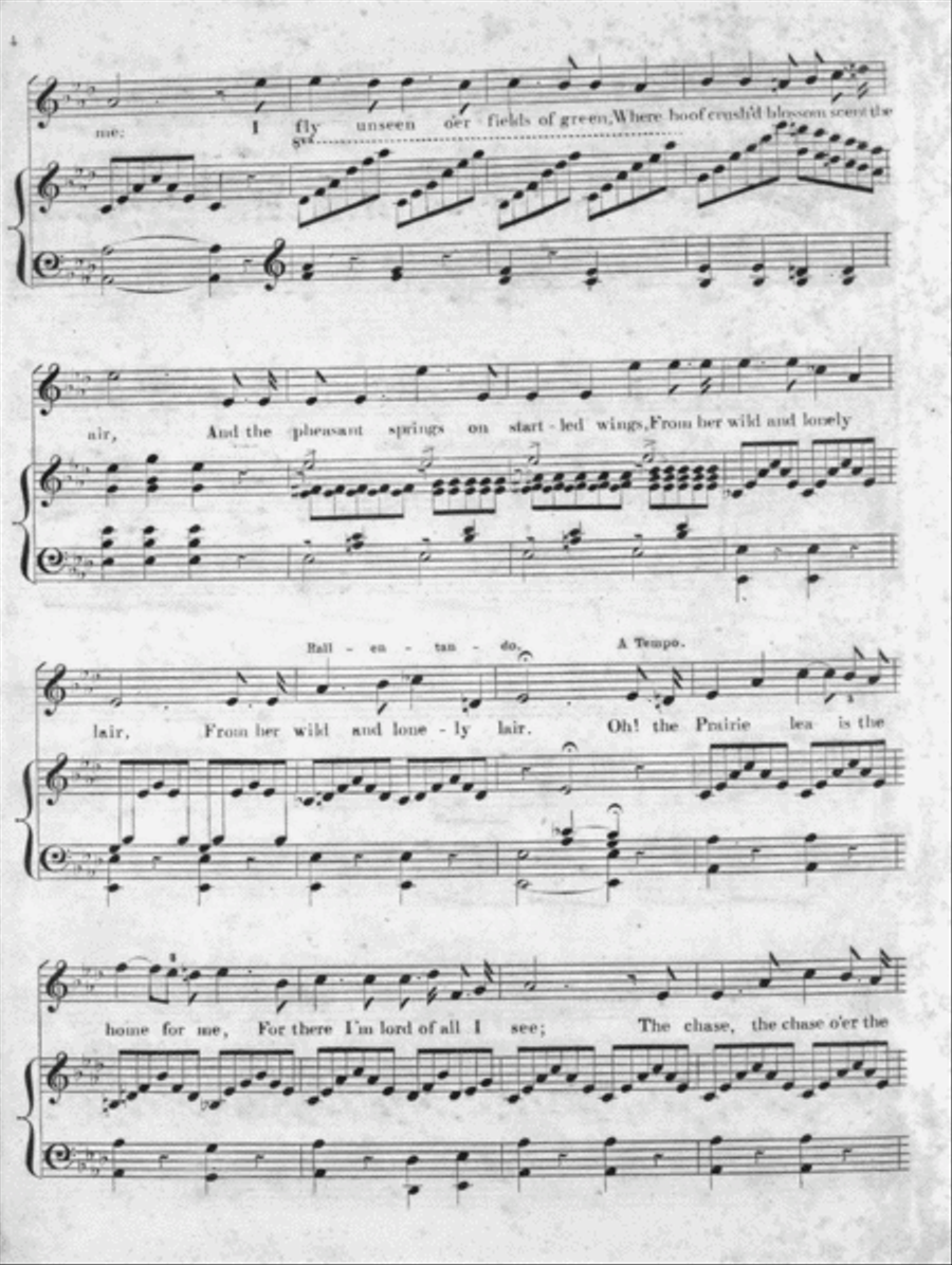 The Prairie Lea. A Song Voice scores gallery preview page 3