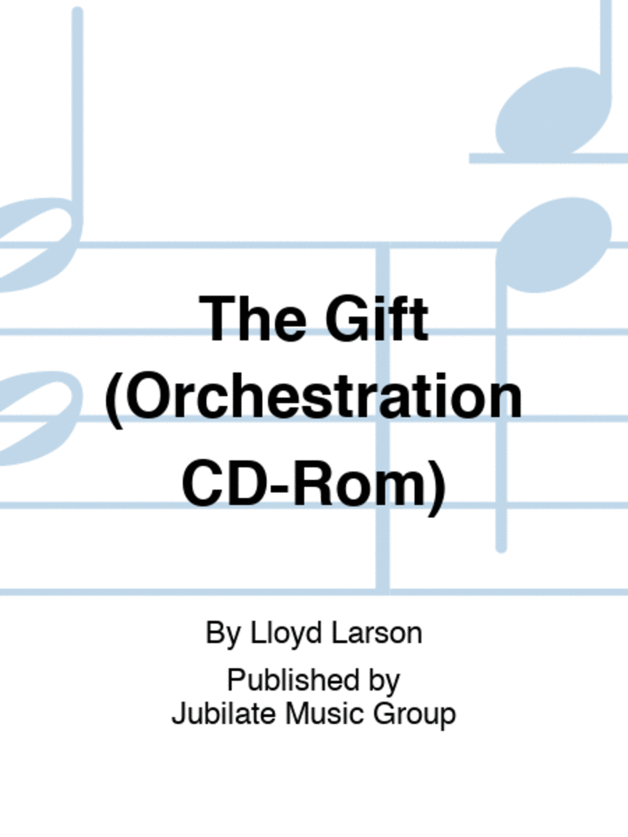 The Gift (Orchestration CD-Rom) Orchestra scores gallery preview page 1