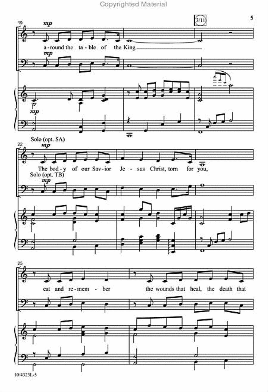 Behold the Lamb Behold the Lamb 4-Part scores gallery preview page 4