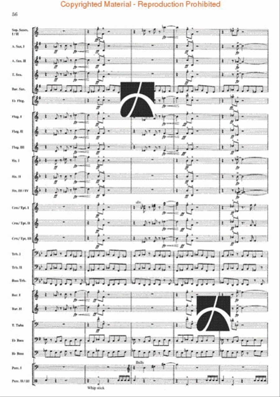 Firestorm Brass Band scores gallery preview page 56