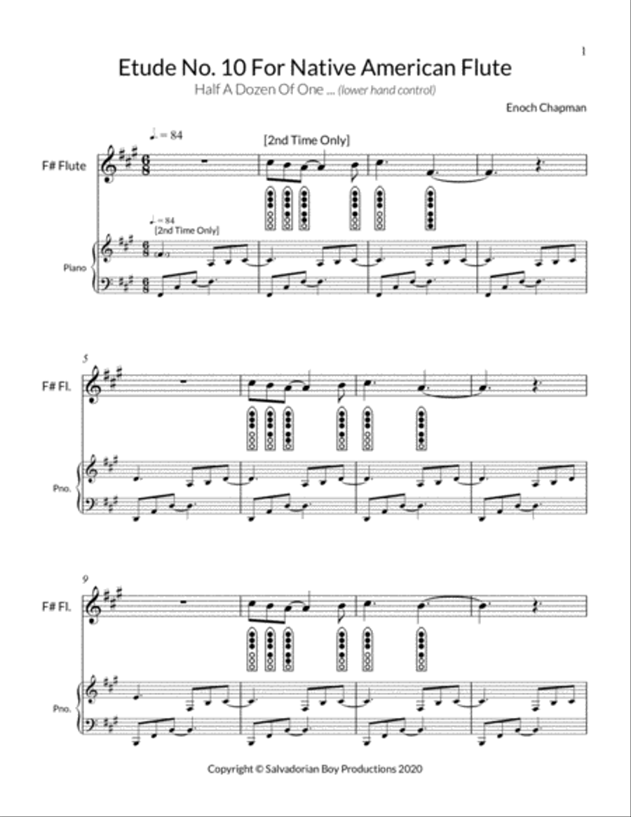 Etude No. 10 for 