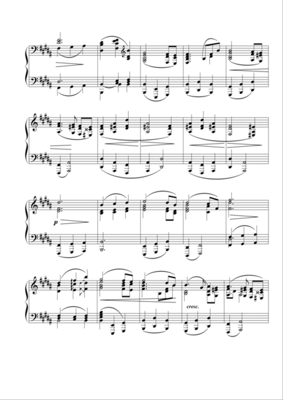 Allegro Appassionato Allegro Appassionato Piano Solo scores gallery preview page 6