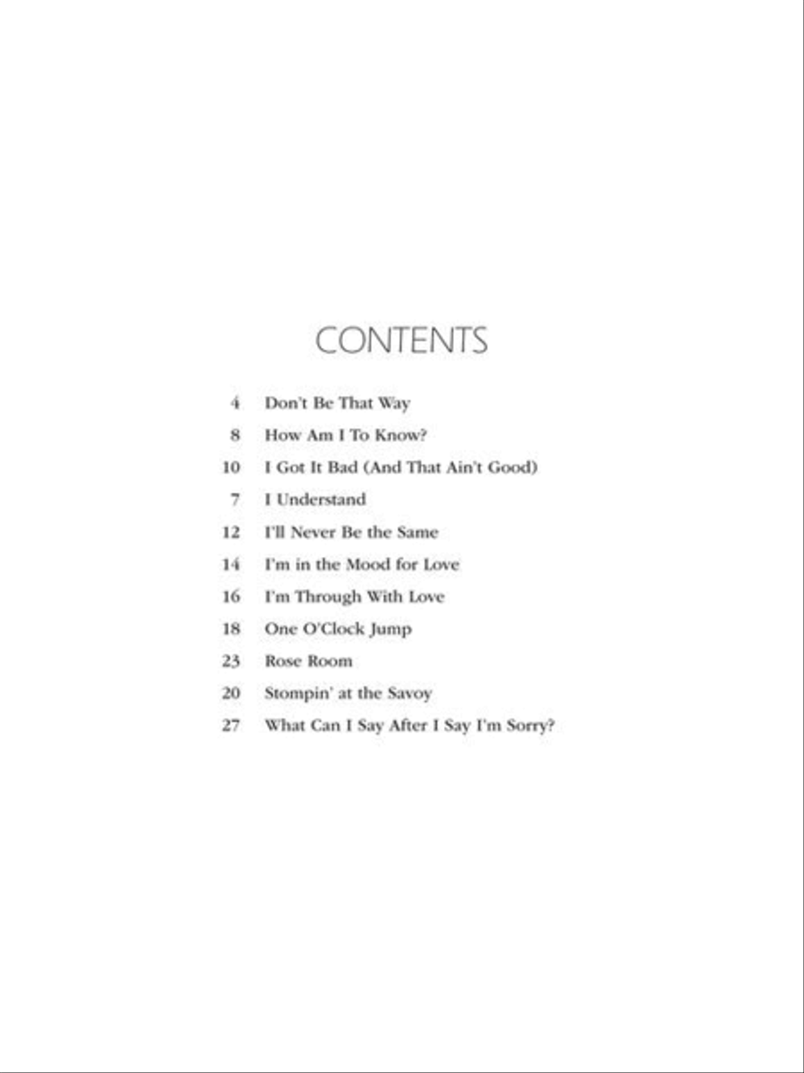 Swing with a Band B-Flat Clarinet scores gallery preview page 3