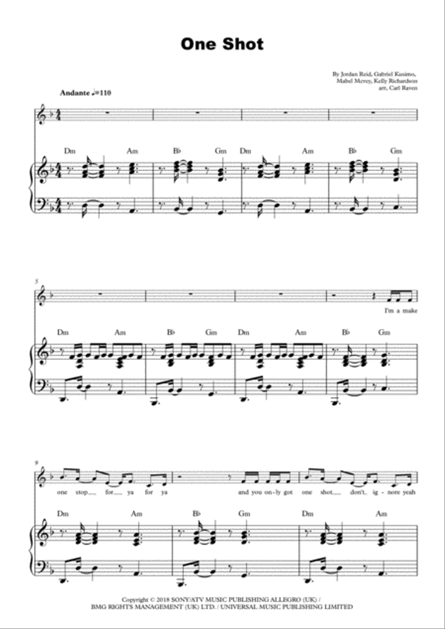 One Shot Voice scores gallery preview page 2
