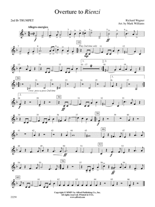 Overture to Rienzi: 2nd B-flat Trumpet