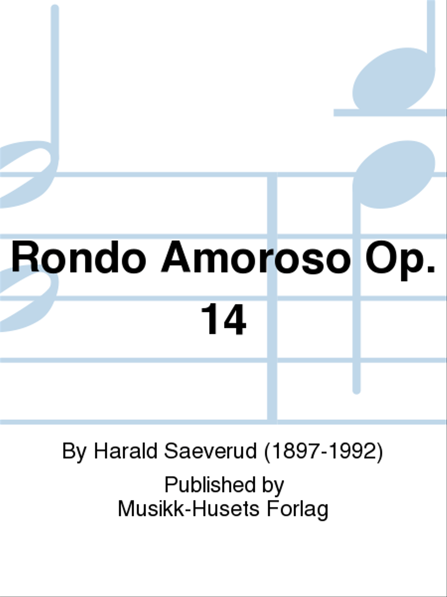 Rondo Amoroso Op. 14 Woodwind Quintet scores gallery preview page 1