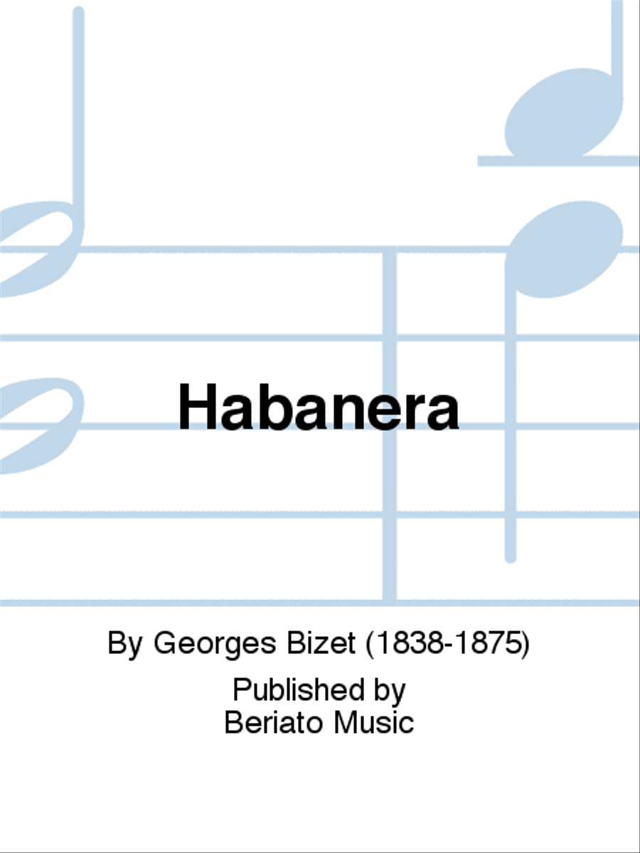 Habanera Habanera Piano, Vocal, Guitar scores gallery preview page 1