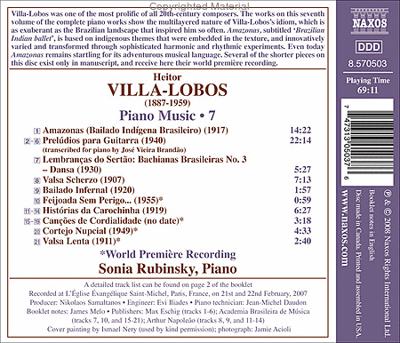 Volume 7: Piano Music image number null