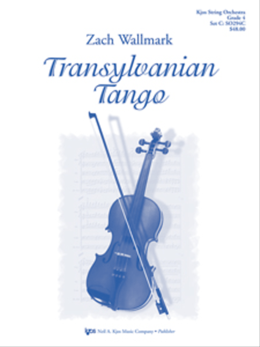 Transylvanian Tango String Orchestra scores gallery preview page 1