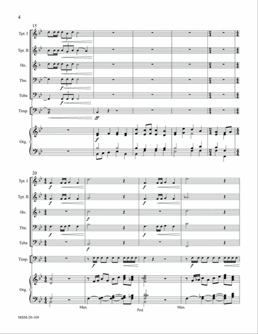 BEECHER 4-Part scores gallery preview page 6