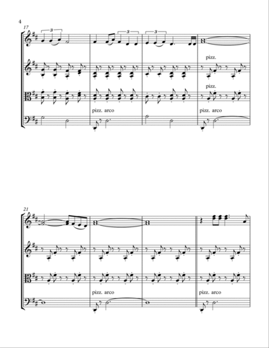 Once Upon A Time...storybook Love String Trio scores gallery preview page 6