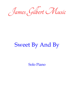 Book cover for Sweet By And By