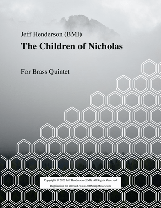 The Children of Nicholas (Score Only)
