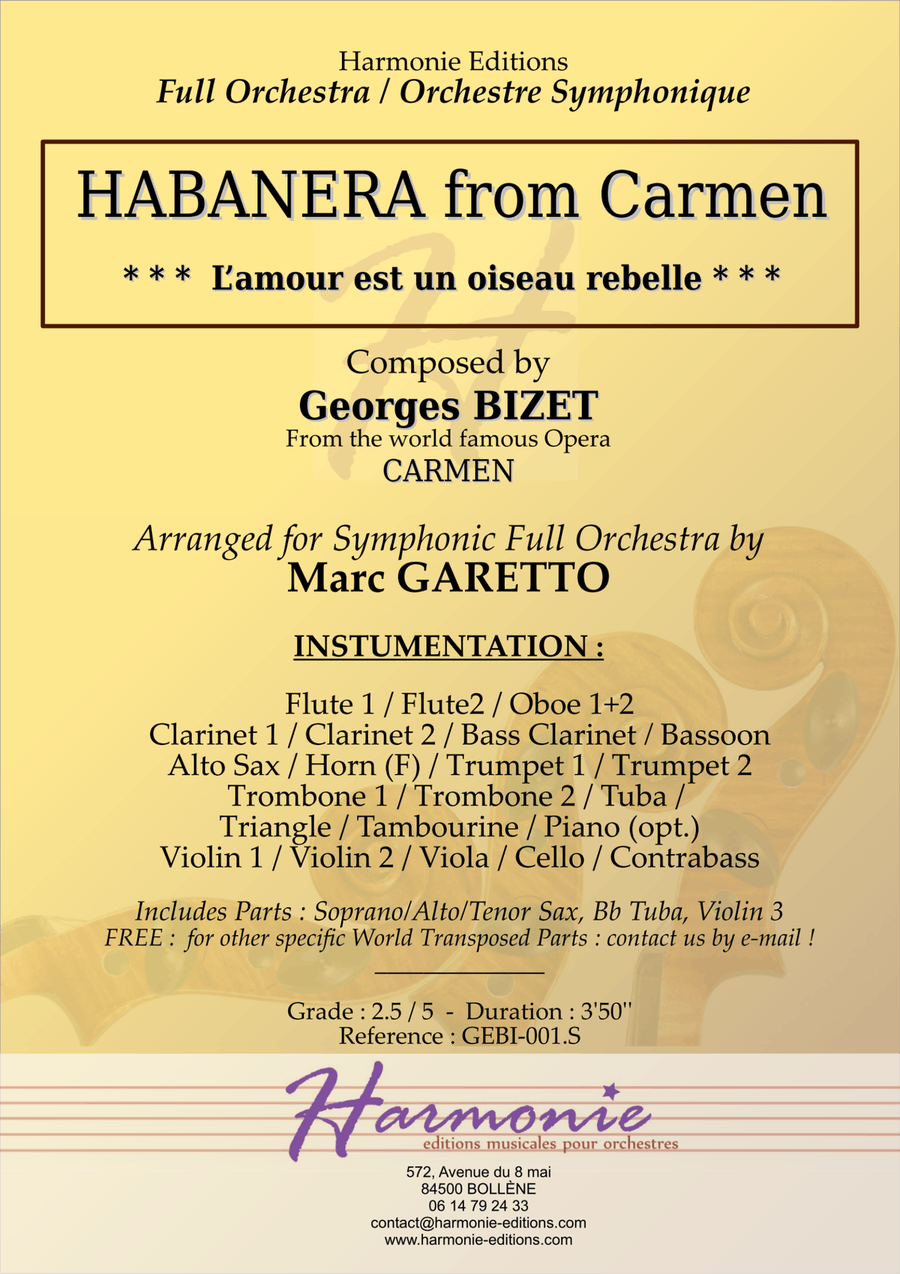 HABANERA from 