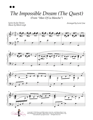 Book cover for The Impossible Dream (the Quest)